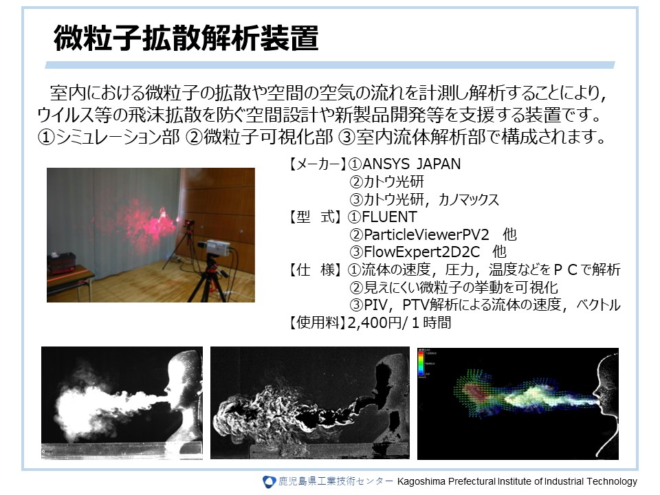 微粒子拡散解析装置